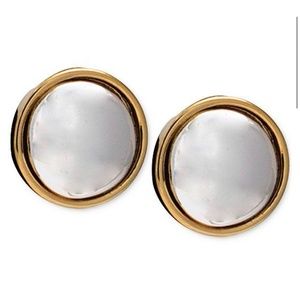 Ralph Lauren Button earrings